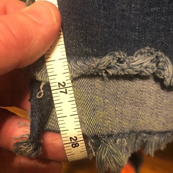 🤩 KUT FROM THE KLOTH SKINNY JEANS W/ H/L RAW HEM! SZ 12 😎 - Picture 11 of 12